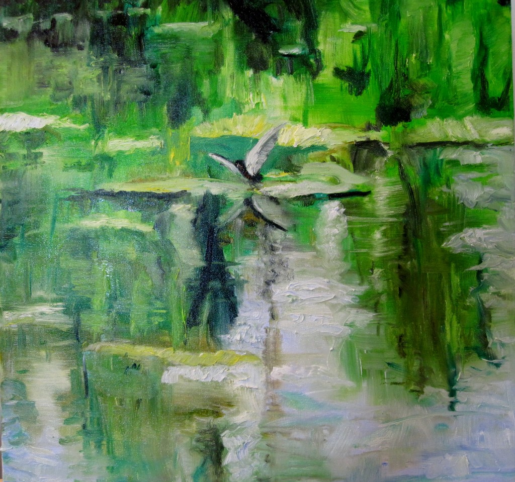 Reflections of Light, Taking Flight Finished Elizabeth Reoch Canadian Visual Artist